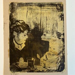 #330 med 9x12 Monoprint